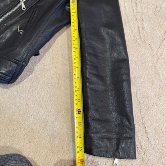 Rebecca Minkoff Leather Moto Biker Jacket - Picture 11 of 13